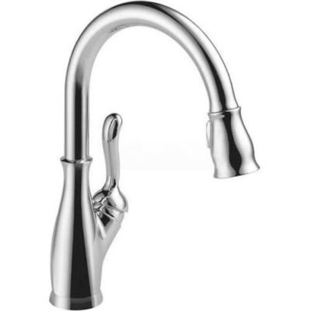 Leland Single Handle Pull-Down Kitchen Faucet, Chrome - DELTA 9178-DST